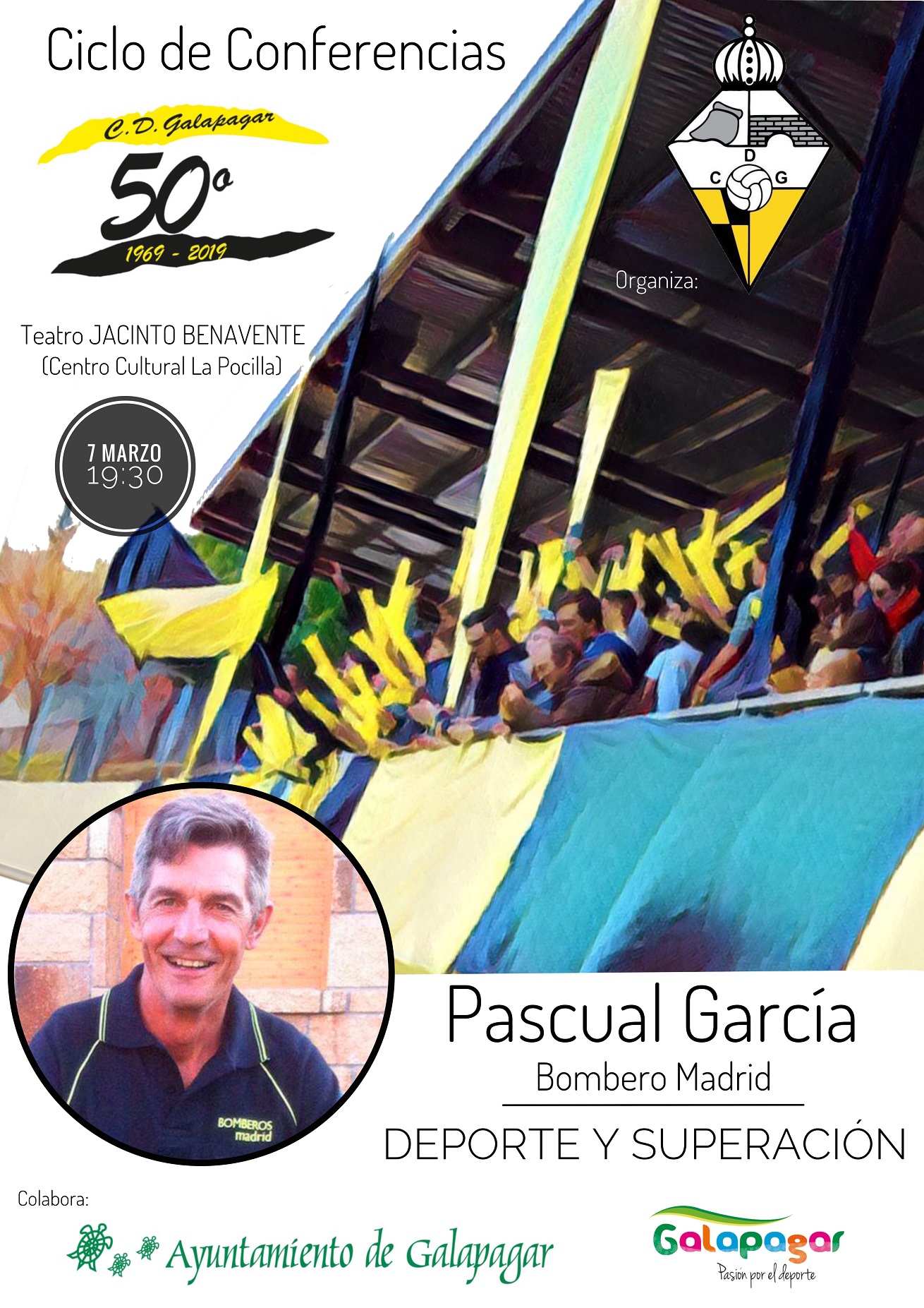 Cartel Conferencia Pascual García
